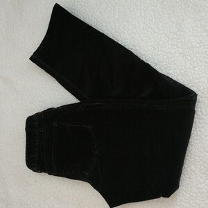 J.Jill Black Slim Leg Corduroy Jeans Size 4